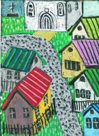 Волоколамск. Дорога к храму св. Николая-угодника