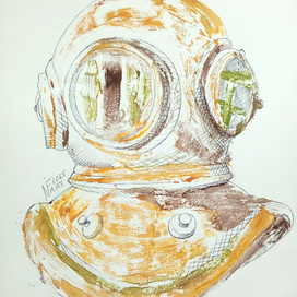 Водолазный шлем