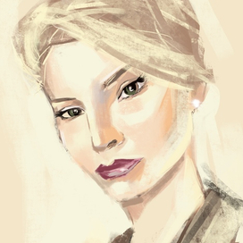 портрет девушки