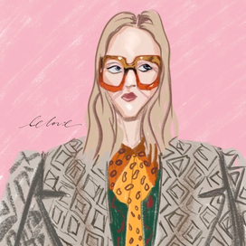 Fashion illustration, Gucci