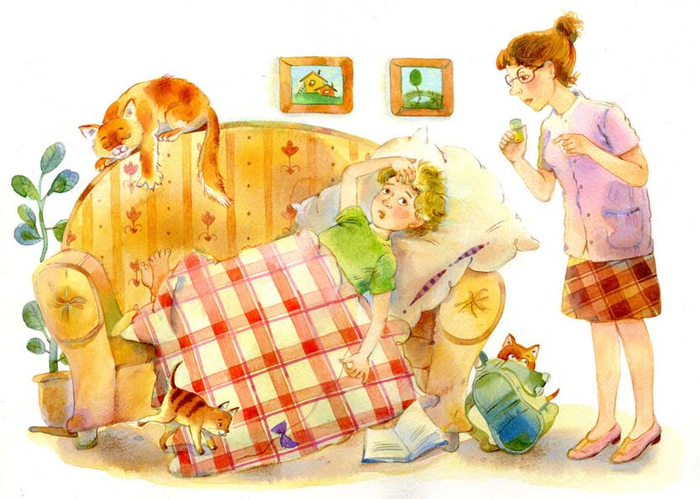 Агния Барто "Петя утомлен"