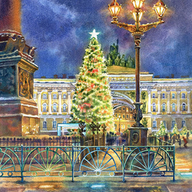 Елка на Дворцовой