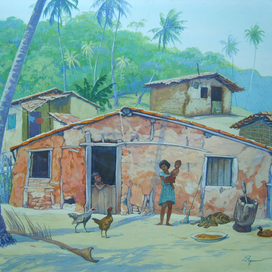 Домики на окраине Гуарабиры