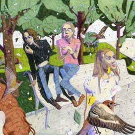 Воздух сегодня такой плотный!