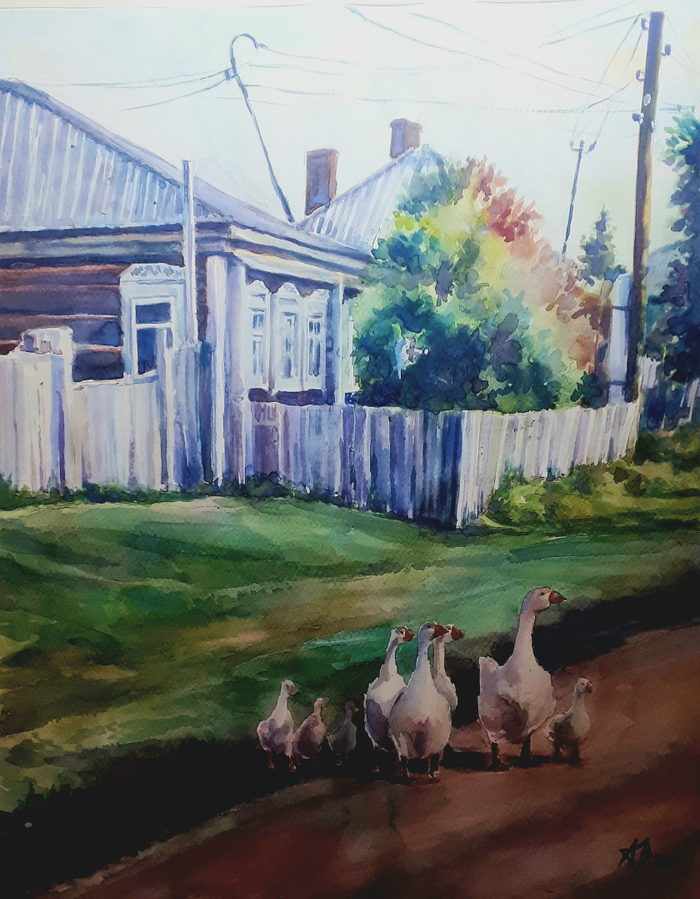 Вышли погулять