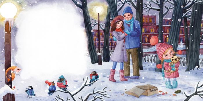 новогодняя история. счастливый финал