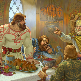 Илья Муромец иллюстрия