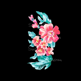  фрагмент бесшовного паттерна, по мотивам etro