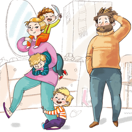 Мама мальчишек