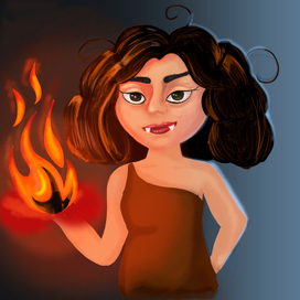 Огненная женщина!