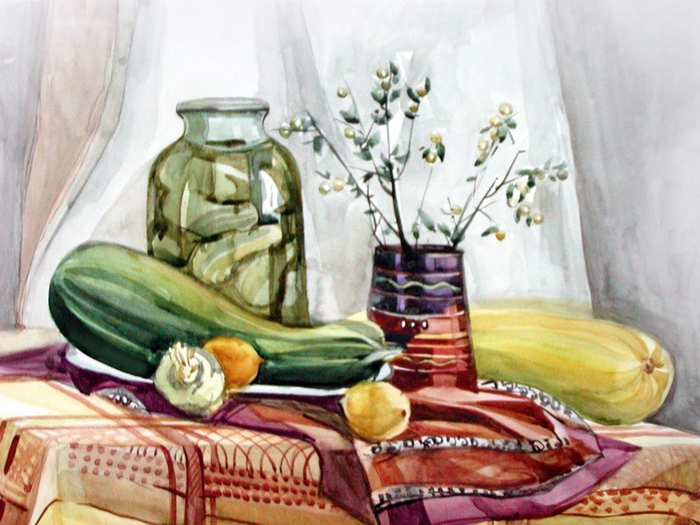 Солёные огурцы