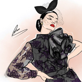 Девушка с вуалью