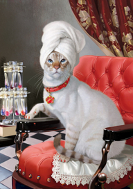 Кошачий педикюр ..)))