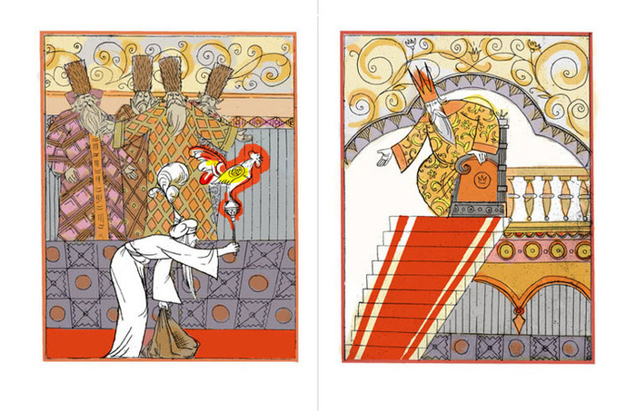 Пушкин Сказка о золотом петушке