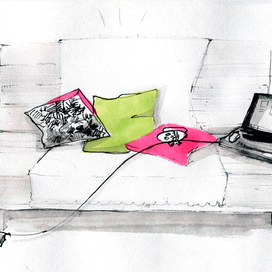 Новенький диван IKEA