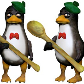 3-D ПИНГВИН  penguin