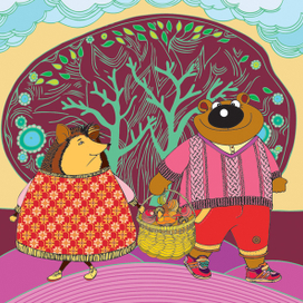 календарь 2014 для детской газеты "Мишутка"