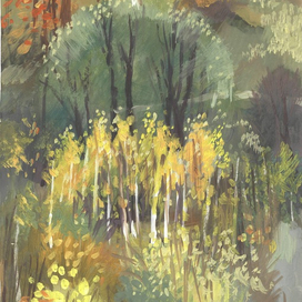 лес в три яруса