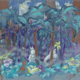 Маленькие тролли   и большое наводнение