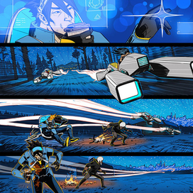 Страница комикса TFDF #13