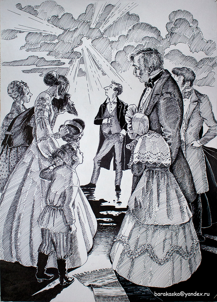 Жители села Степанчииково