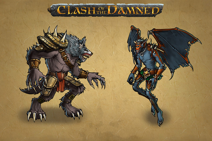 Clash of the Damned_monsters