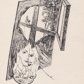 Иллюстрация к рассказу А.Грина "Искатель приключений"