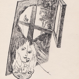 Иллюстрация к рассказу А.Грина "Искатель приключений"