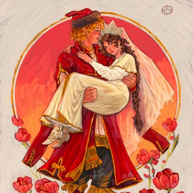 Елисей с царевной