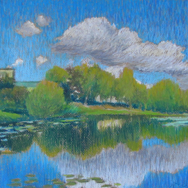 Озеро в Коломягах