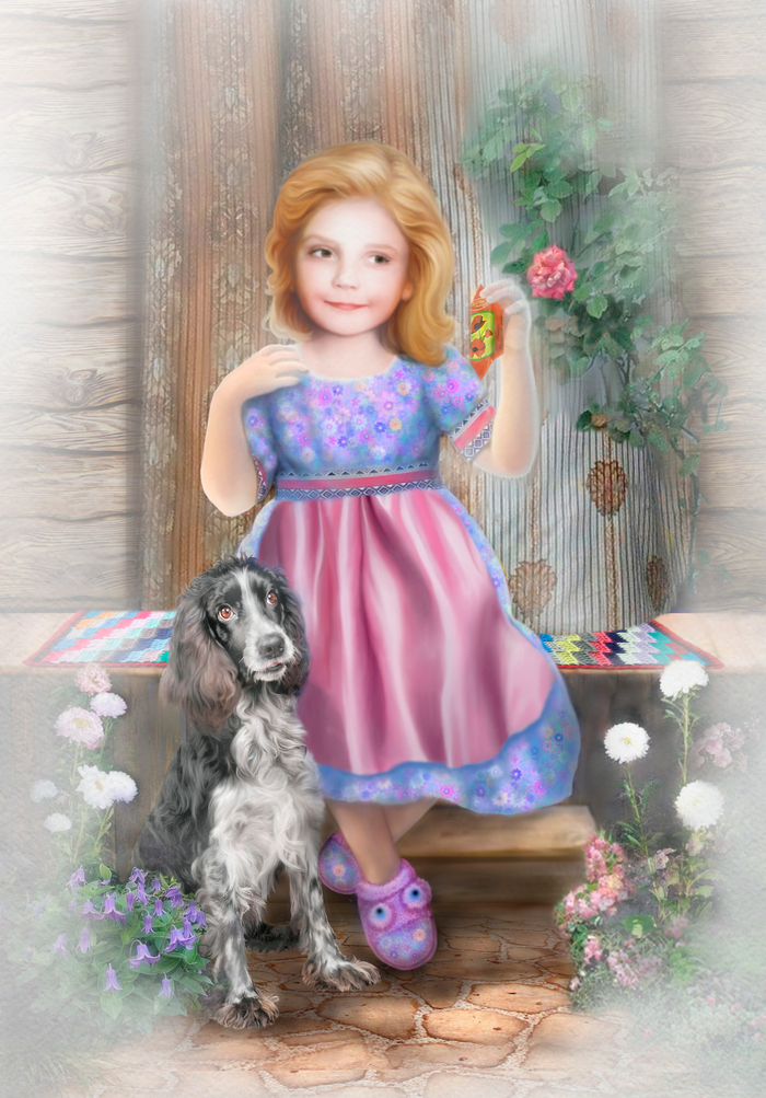 С другом все пополам