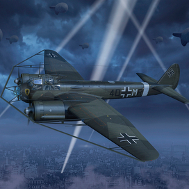 JU-88 A8 (box art for ICM)