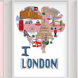 лондон,карта