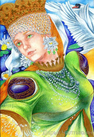 Царевна-лягушка танцует