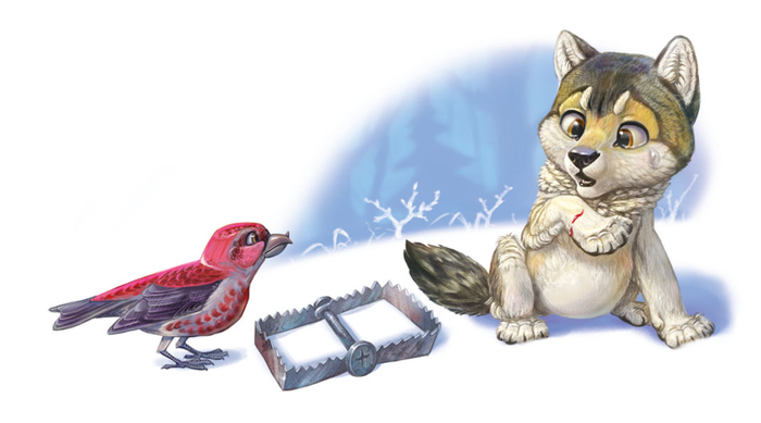 Сказка о клестах