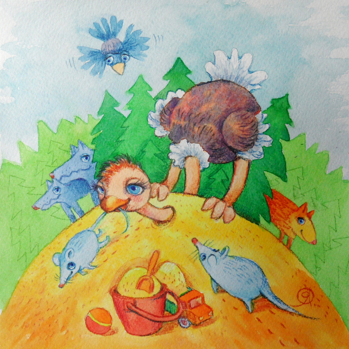 Украли страусёночка -2