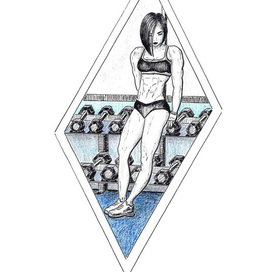 Спортивная девушка