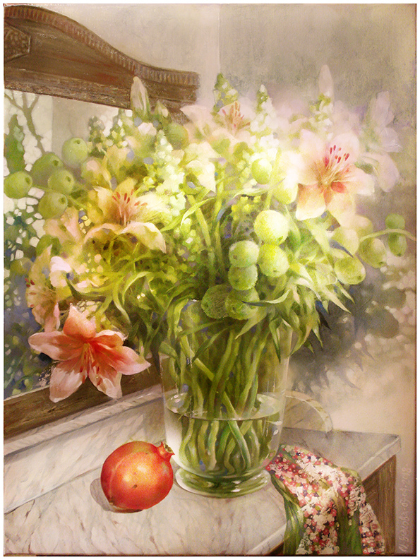 Натюрморт с гранатом