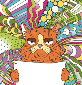 Обложка для раскраски «Вы меня бесите коллеги»