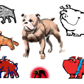 Разные собаки