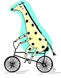 Жираф-путешественник