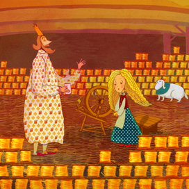 Rumpelstiltskin by Grimm Brothers & Imagination Stars