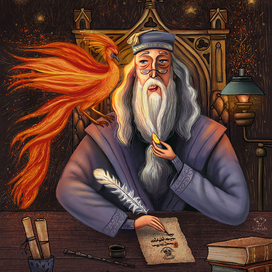 Дамблдор и феникс