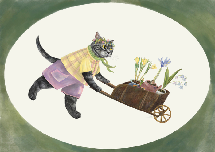 "Весне дорогу" - иллюстрация марта`23