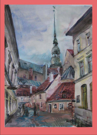 Улочки Риги