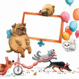 разные собачки