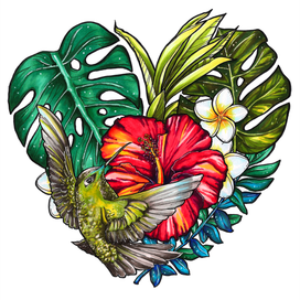 Тропическое сердце