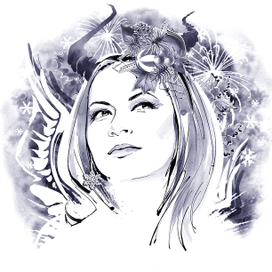 Портрет Nath - зимнее настроение