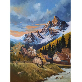 Горный пейзаж 