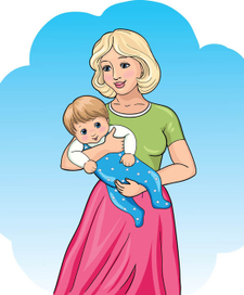 мать и дитя